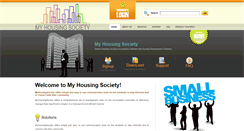 Desktop Screenshot of myhousingsociety.com